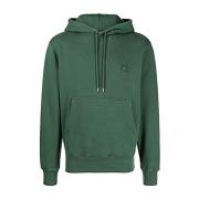 Maison Kitsuné Stilren Sweatshirt för Män Green, Herr