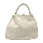 Louis Vuitton Vintage Pre-owned Canvas louis-vuitton-vskor Beige, Dam