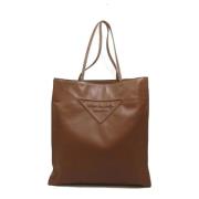 Prada Vintage Pre-owned Laeder prada-vskor Brown, Dam