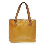 Louis Vuitton Vintage Pre-owned Laeder louis-vuitton-vskor Beige, Dam