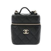 Chanel Vintage Pre-owned Laeder chanel-vskor Black, Dam