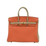 Hermès Vintage Pre-owned Laeder handvskor Orange, Dam