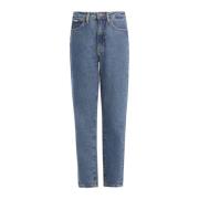 Guess Klassiska Straight Fit Denim Jeans Blue, Dam