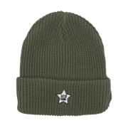 HUF Räfflad Visor Beanie Avocado Herrhatt Green, Unisex