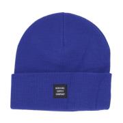 Herschel Blå Beanie Mössa med Manschett Blue, Unisex