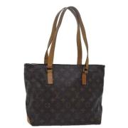 Louis Vuitton Vintage Pre-owned Canvas handvskor Brown, Dam