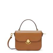 Furla Mini Top Handtag Väska Brown, Dam