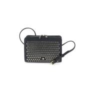 Herbert Frère Soeur Marinläder Mini Crossbody Väska Black, Dam