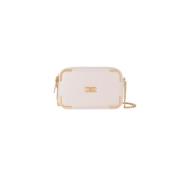 Elisabetta Franchi Axelväska Beige, Dam