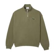 Lacoste Herr Bomull Khaki Sweatshirt Green, Herr