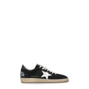 Golden Goose Svarta Lädersneakers med Stjärnlogo Black, Herr