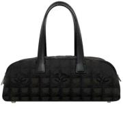 Chanel Vintage Pre-owned Tyg chanel-vskor Black, Dam