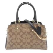 Coach Pre-owned Pre-owned Tyg handvskor Beige, Dam