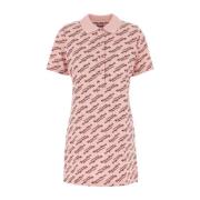 Kenzo Rosa Polo Skjortklänning Pink, Dam