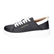 Alexander Smith Herr Syntetiska Läder Sneakers Black, Herr