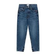 Amish Denim Jeremiah Jeans i Blå Blue, Herr