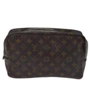 Louis Vuitton Vintage Pre-owned Canvas kuvertvskor Brown, Dam