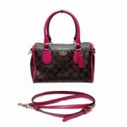 Coach Pre-owned Pre-owned Canvas handvskor Brown, Dam