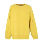 Lanvin Solros Cocoon Cape Jumper Yellow, Dam