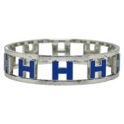 Hermès Vintage Pre-owned Metall armband Blue, Dam