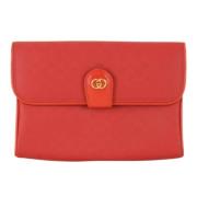 Gucci Vintage Pre-owned Plast gucci-vskor Red, Dam