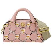 Gucci Vintage Pre-owned Laeder gucci-vskor Pink, Dam