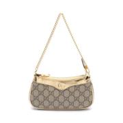 Gucci Vintage Pre-owned Laeder gucci-vskor Beige, Dam