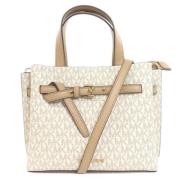 Michael Kors Pre-owned Pre-owned Plast handvskor Beige, Dam