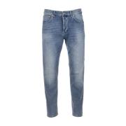 Dondup Morot Slim Fit Jeans i Blå Blue, Herr