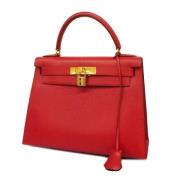 Hermès Vintage Pre-owned Laeder hermes-vskor Red, Dam