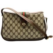 Gucci Vintage Pre-owned Plast gucci-vskor Brown, Dam