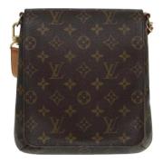 Louis Vuitton Vintage Pre-owned Canvas louis-vuitton-vskor Brown, Dam