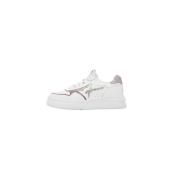 W6Yz Lädersneakers Xenia White/Silver White, Dam