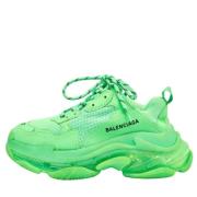 Balenciaga Vintage Pre-owned Mesh sneakers Green, Dam