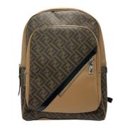 Fendi Vintage Pre-owned Canvas fendi-vskor Brown, Herr