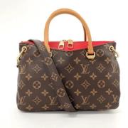 Louis Vuitton Vintage Pre-owned Tyg louis-vuitton-vskor Brown, Dam