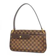 Louis Vuitton Vintage Pre-owned Tyg louis-vuitton-vskor Brown, Dam