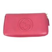 Gucci Vintage Pre-owned Laeder plnbcker Red, Dam