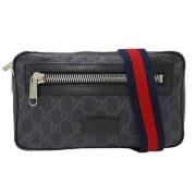 Gucci Vintage Pre-owned Tyg gucci-vskor Black, Herr