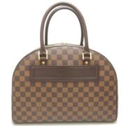 Louis Vuitton Vintage Pre-owned Tyg louis-vuitton-vskor Brown, Dam