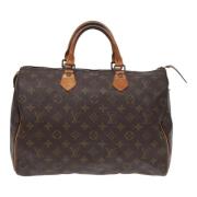 Louis Vuitton Vintage Pre-owned Canvas louis-vuitton-vskor Brown, Dam