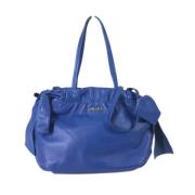 Prada Vintage Pre-owned Laeder prada-vskor Blue, Dam