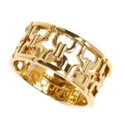 Celine Vintage Pre-owned Guld ringar Yellow, Dam