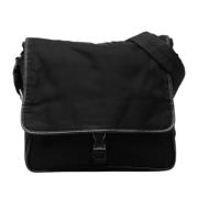 Prada Vintage Pre-owned Canvas prada-vskor Black, Dam