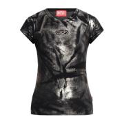 Diesel Top T-Angie-P1 Black, Dam