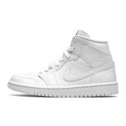 Jordan Vit Snakeskin Klassisk Sneaker White, Herr