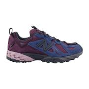 New Balance Mesh Suede Sneakers Lace-up Monogram Multicolor, Herr