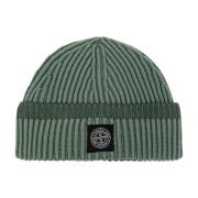 Stone Island Keps med logo Green, Herr