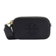 Tory Burch Mini CrossBody läderväska Black, Dam