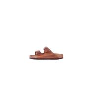 Birkenstock Brandy Sandaler med Spänne Stängning Brown, Herr